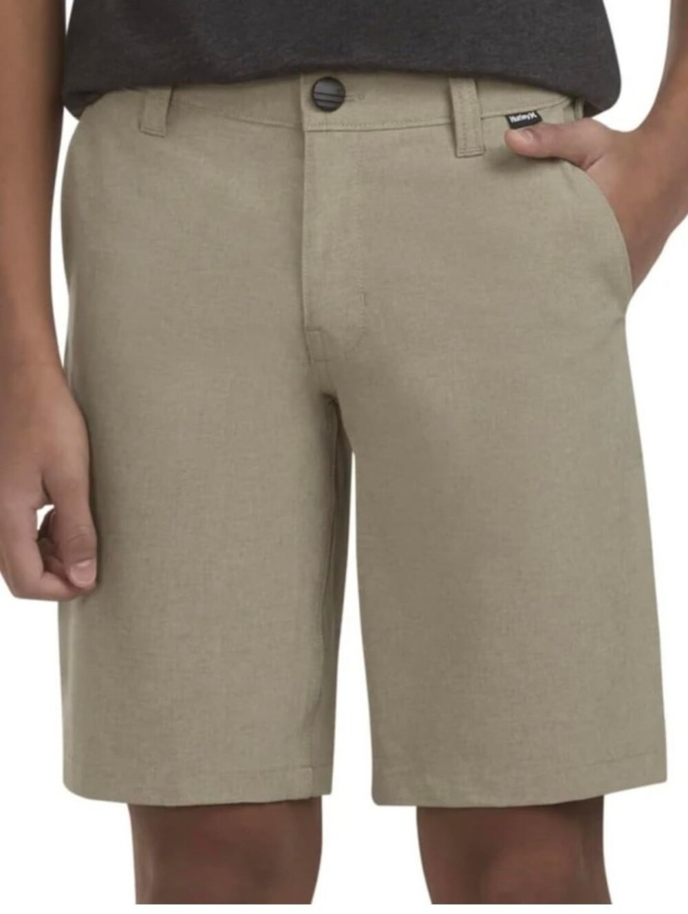Hurley Youth Boy's Stretch Hybrid Short - Tan - L(14/16)